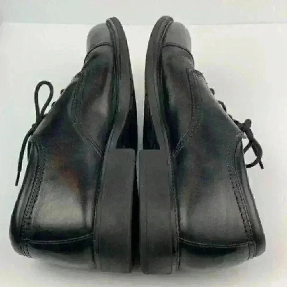 Dockers oxford size 13 M black leather Cap toe